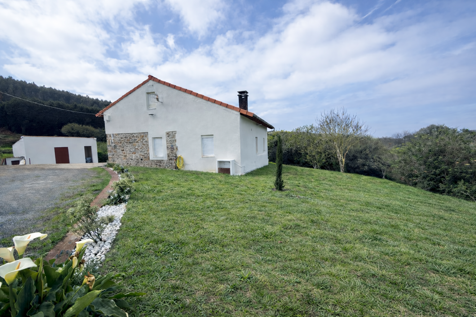 Casa Villa Verdicio con jardín